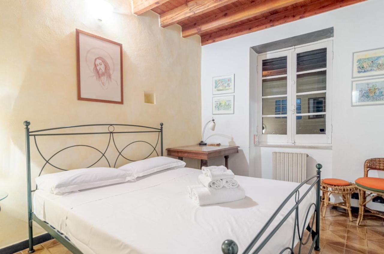 Recco Apartment With View And Pool ภายนอก รูปภาพ