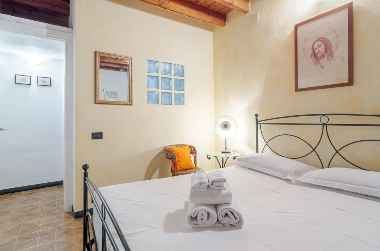 Recco Apartment With View And Pool ภายนอก รูปภาพ