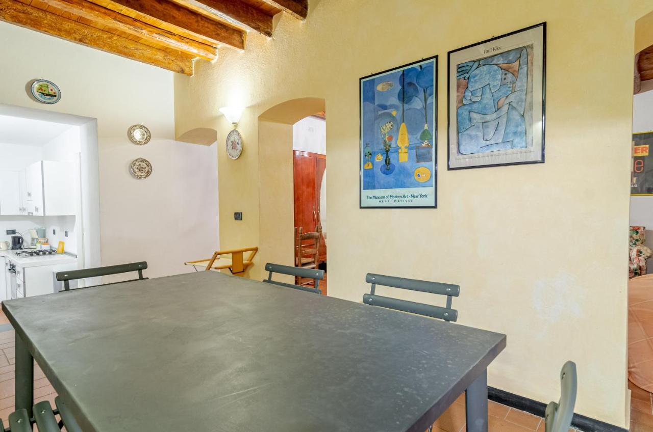 Recco Apartment With View And Pool ภายนอก รูปภาพ