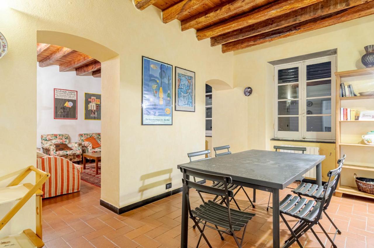 Recco Apartment With View And Pool ภายนอก รูปภาพ